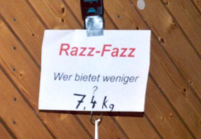 Razz-Fazz Waage
