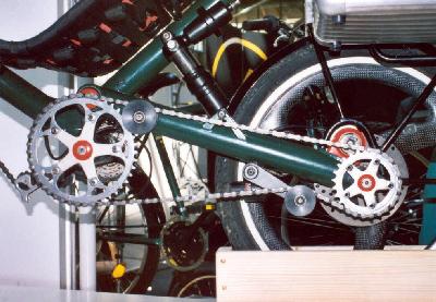 Thorax Bike Entwurf Antrieb